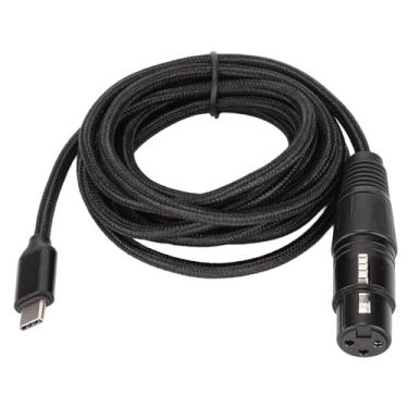 Imagem de Cabo de Microfone, Cabo de Microfone Usb C para Xlr Cabo Fêmea Microfone para Cabo Usb C Plugue Hifi de Baixo Ruído (#2)