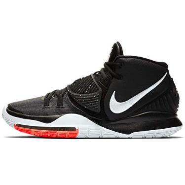 Imagem de Tênis de basquete masculino Nike Kyrie 6, Black/White, 7.5