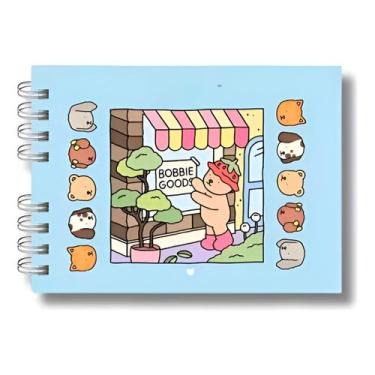 Imagem de Livrinho de Colorir Capa Dura Bobbie Goods 50 pg Azul - ShopMix