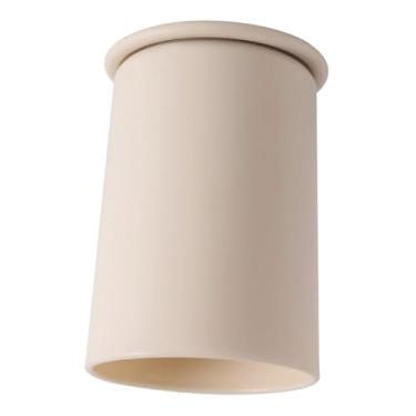 Imagem de ＫＬＫＣＭＳ Por escova de dentes invertida porta de pasta de dente com base para beber xícara de xícara de copo de lavagem da lavagem da xícara para o banheiro do, Amarelo