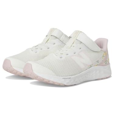 Imagem de New Balance Tênis de corrida infantil Fresh Foam Arishi V4 Hook and Loop, Sal marinho/açúcar rosa, 14