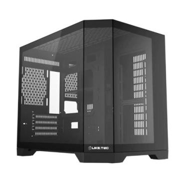 Imagem de Gabinete Ilusion M-Atx Dark Vidro Temperado Liketec
