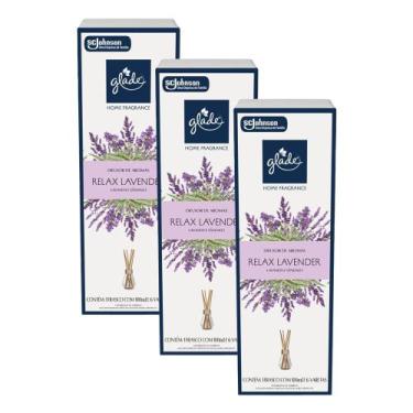 Imagem de Kit 3 Difusor de Aromas Relax Lavender Glade Home Fragrance 100ml cada