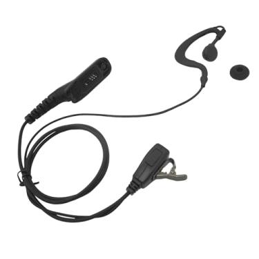 Imagem de Fone de ouvido profissional de vigilância com microfone PTT com isolamento de ruído para rádios Motorola APX/XPR APX6000 7000 8000 4000 XPR7550e 7350e 7580e 6350 6550