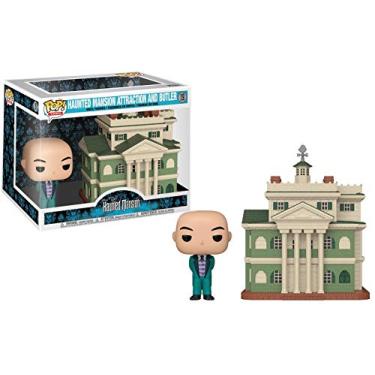 Imagem de Funko Pop Towns: Disney Parks - Haunted Mansion with Butler, Multicolor, 6 inches