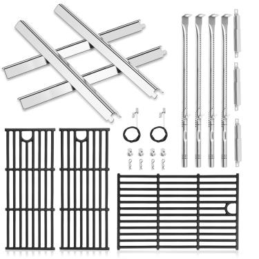Imagem de Criditpid Peças de reposição para churrasqueira Charbroil Performance 4 Queimador 463365021 463366022 463351021 463350722 463354021 463352521 463351221, Grelhas Char-Broil, Placas de Calor