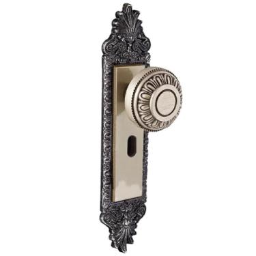 Imagem de Fechadura interna colonial bola s40mm latonado Aliança