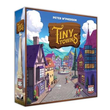 Imagem de Tiny Towns: Original (AEG07053), 1-6 Players, 45-60 min Play Time, Strategy Board Game for Ages 14 and Up, Cleverly Plan & Construct a Thriving Town