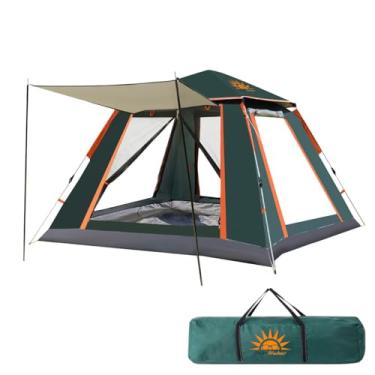 Imagem de Barraca de Camping Automática para 3/4 Pessoas, Proteção Solar e Anti Mosquito