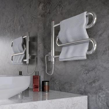 Imagem de Toalheiro Térmico Articulado Compacto Inox 220v Seccare