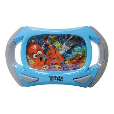 Imagem de Aquaplay 02 Botões Argolas Plástico Brinquedo Clássico Cores - Art Bri