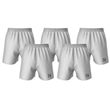 Imagem de Kit 5 Calção Shorts Treino Futebol Esporte Academia Adulto - Sete Sete