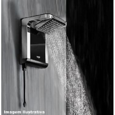 Imagem de Ducha AcquaStar Ultra Eletr.Loren 7800W-220V Black - Lorenzetti, Preto