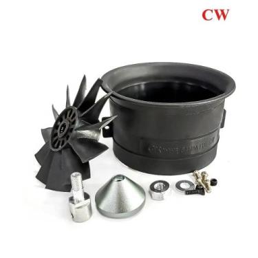 Imagem de Ventilador Canalizado De 12 Lâminas Para 64MM EDF RC Modelo De Avião D