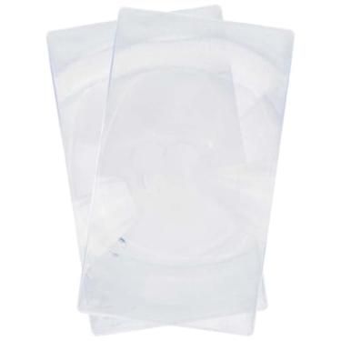 Imagem de SOFPLATE 2 peças 2,2X Fresnel Lupa de página inteira 2,2 x 5,7 polegadas Grande Retângulo Acrílico Transparente Lente Fresnel Óptica Plana Marcador de Livro para Leitura de Visão de Livros