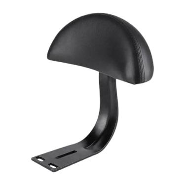Imagem de QccHieUs Encosto para elétrica genérica, encosto para banco traseiro, removível, preto, confortável para motocicletas, substituição para Sissy Bar