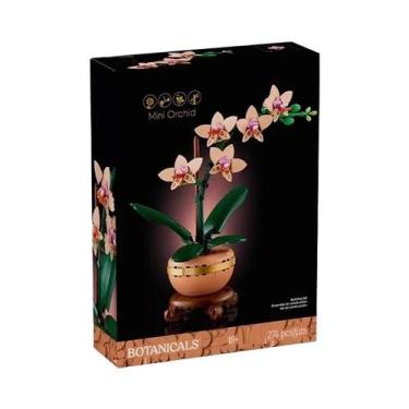 Imagem de Blocos De Montar De Flores De Bonsai Infantil Flor De Ameixa Mini Orqu