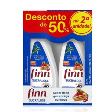 Imagem de Adoçante Líquido Finn Sucralose 2 Unidades De 65ml Cada
