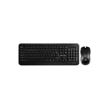 Imagem de Kit Teclado + Mouse Sem Fio C3Tech K-W60Bk - C3 TECH