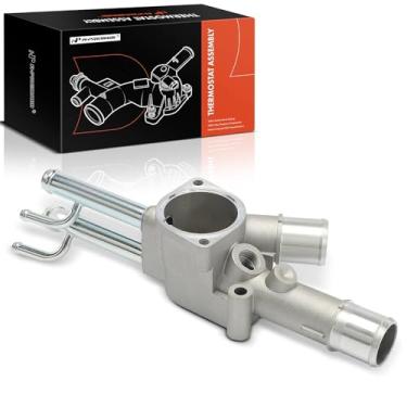 Imagem de A-Premium Conjunto De Alojamento Do Termostato Líquido Arrefecimento Motor Compatível Com Hyundai Elantra 2003-2012, Tiburon 2003-2008, Tucson 2005-2009 E Kia Soul 2010-2011, Spectra 2004-2005, Spec