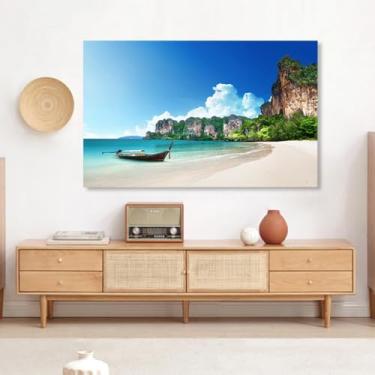 Imagem de HSTANGKY Capa protetora contra poeira para TV interna de 32 a 80 polegadas tela LED LCD decoração de tela de TV pano espesso capa protetora de TV para pendurar na parede tela curva de televisão azul