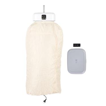 Imagem de Yosoo Secador de Roupas Portáteis, Secagem Rápida Mini Secador de Roupa Elétrica Silenciosa para 9 a 12 Roupas, de Aquecimento Eficiente, Tecnologia de Redução de Ruído, Tamanho (plugue da ue)