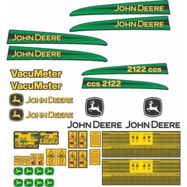 Imagem de Kit Adesivo Plantadeira Jd 2122 Ccs