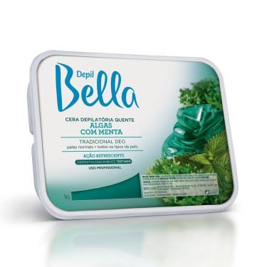 Imagem de Depil Bella Cera Depilatória Algas com Menta 1000g