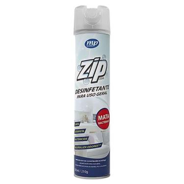 Imagem de Desinfetante Banheiro Uso Geral 300ml Limpa E Desinfeta Zip Spray Mult