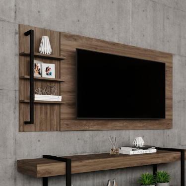 Imagem de Painel de Parede Amazonas para TV até 50` Madeirado Carraro