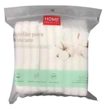 Imagem de Discos de Algodão Skincare para Limpeza Facial com 180pcs