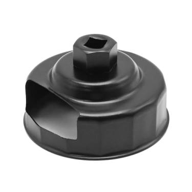 Imagem de Aynaxcol Chave de filtro de óleo de 14 canais de 76 mm, substituição para Harley Davidson, substituição para Mercedes Benz, substituição para tampa de filtro de óleo Porsche, kit de troca de óleo de