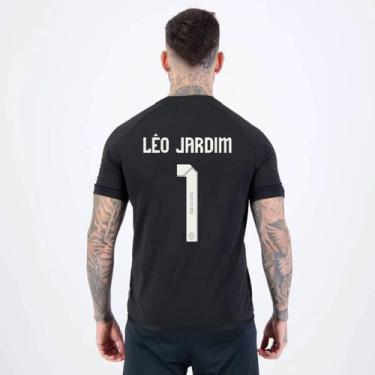 Imagem de Camisa Kappa Vasco III 2024 1 Léo Jardim Preta, GG