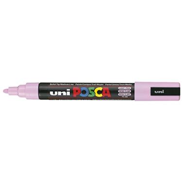 Imagem de uni-ball Posca marcador médio com ponta de bala - rosa claro