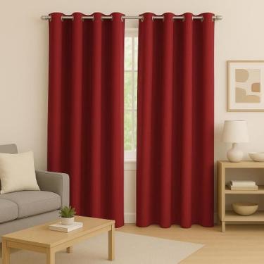 Imagem de Cortina 3,00 x 1,70m Tecido Oxford Grosso Para Quarto, Sala e Escritór