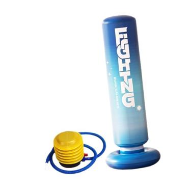 Imagem de Colaxi Saco de pancadas para crianças, Bopper inflável para caratê e boxe, Saco de pancadas inflável, Sacos de boxe para presentes, meninos e meninas, Azul, 1.5 Milhão