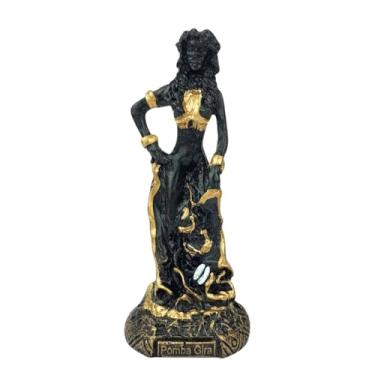 Imagem de Imagem Iemanjá Iansã Oxalá obaluaê Exu pomba gira orixás diversos modelos resina 15 cm (Dama da Noite)