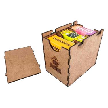 Imagem de Caixa Organizadora para 3 Jogos Acessório de Jogos Bucaneiros
