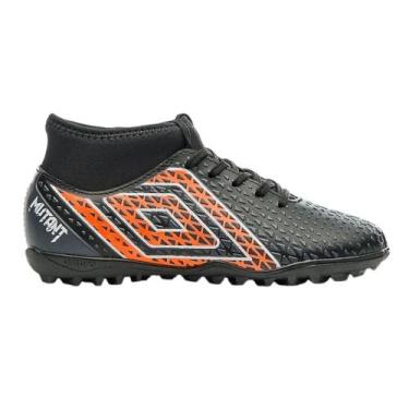 Imagem de Chuteira Society Umbro Mutant Infantil, Preto, 36