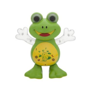 Imagem de Brinquedo Musical Dancing Sapo Dm Toys, Colorido, .