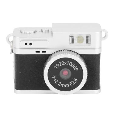 Imagem de Sanpyl Mini Câmera Chaveiro, FHD 1080P 2MP Câmera Digital Pequena Com Tela Colorida Flash Light, Bateria de 100 Mins para Iniciantes Adolescentes Adultos Crianças (Preto)