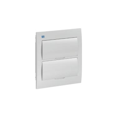 Imagem de Quadro Distribuicao Qdw02 Embutir Branco 24 Disjuntores
