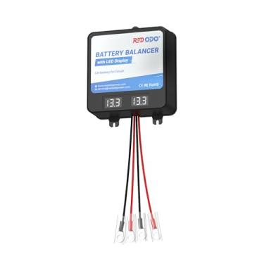 Imagem de Redodo Equalizador de bateria de 24 V (2 * 12 V) com tela de LED, suporta bateria LiFePO4/ácido de chumbo/gel, perfeito para casa, trailer, solar, motor de pesca 、fora da rede