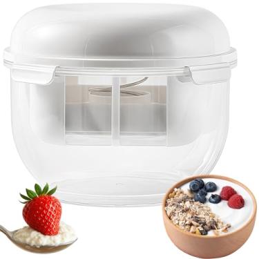 Imagem de Coador de iogurte, máquina de iogurte grego com filtro de malha fina, filtro de leite de iogurte grego, coador de alimentos, coador de iogurte grego para fazer paneer, leite de soja, kefir, tofu