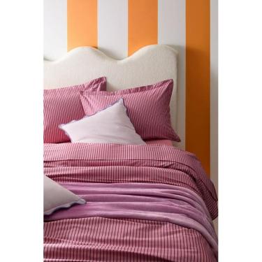 Imagem de Jogo de Cama Liv 180 Fios Rosa - A\CASA