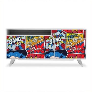 Imagem de Adesivo de Revestimento Móveis - Quadrinhos - Gibi - Colorido - 020rev