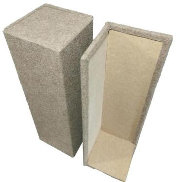 Imagem de Arranhador Para Gatos Protetor Canto Sofá kit 02 peças - Oficina do Ga