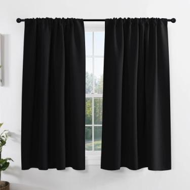 Imagem de Cortinas de janela Blackout PONY DANCE com isolamento térmico 42x54