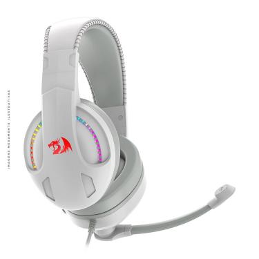 Imagem de Headset Gamer Redragon Cronus H211W-RGB - Branco