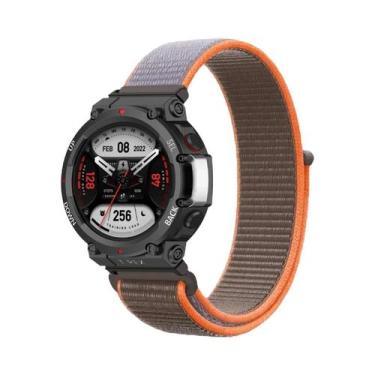 Imagem de Pulseira De Nylon Unissex Para Huami Amazfit T-REX 3/2 Smart Watch Ban